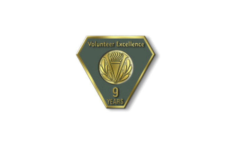 Volunteer Excellence - 9 Year